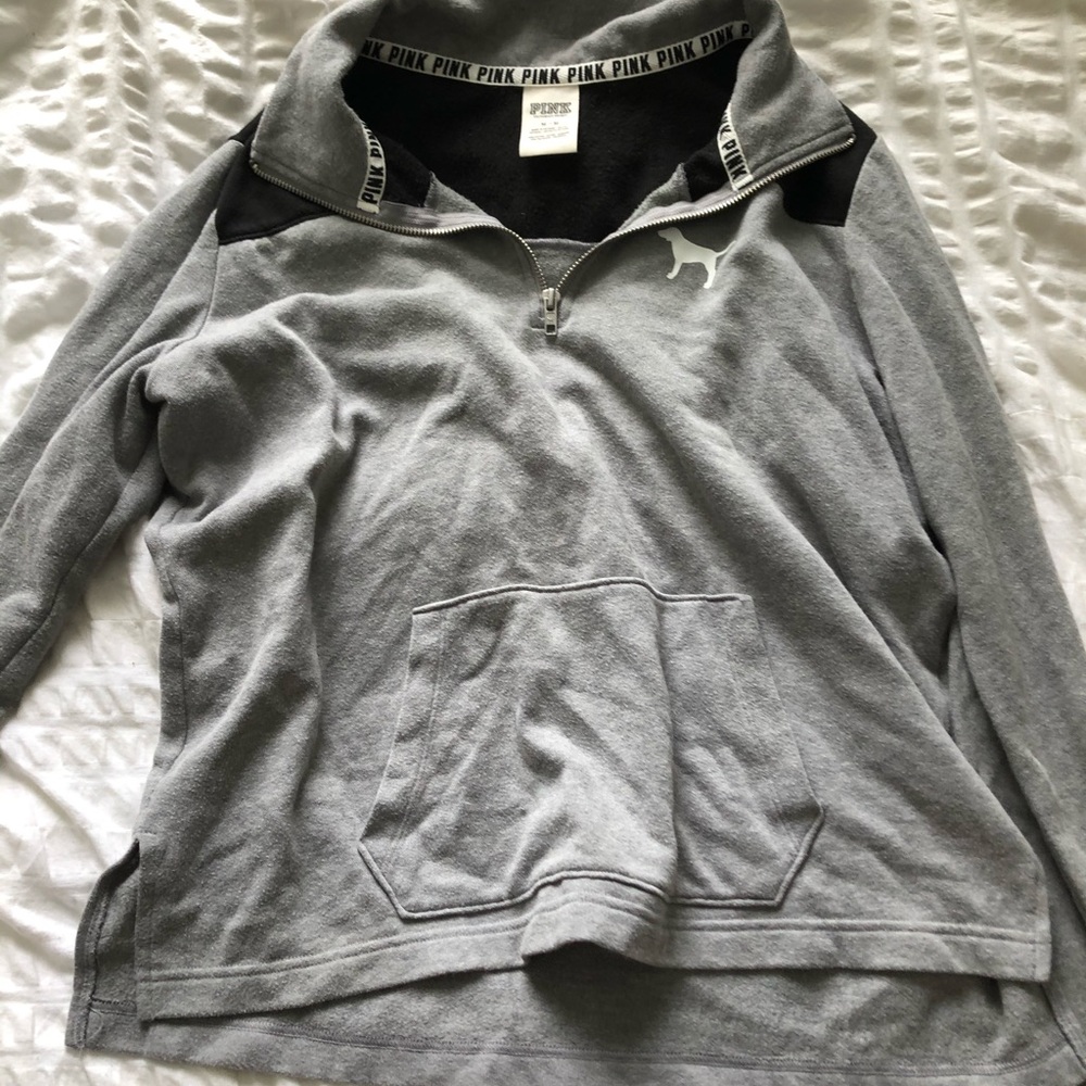 VS Pink quarter zip
